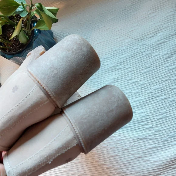 Lucky Brand Cream Lace-Up Ankle Booties Size 6.5 - Picture 9 of 10